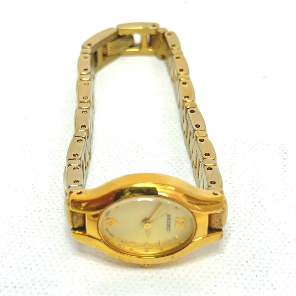 Seiko SXGK72 Women’s Gold Tone Quartz Dress Watch ✨_8